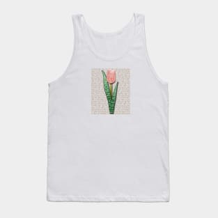 Parkinsons Worded Tulip Tank Top